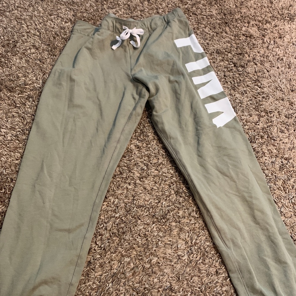 Olive green sweats
